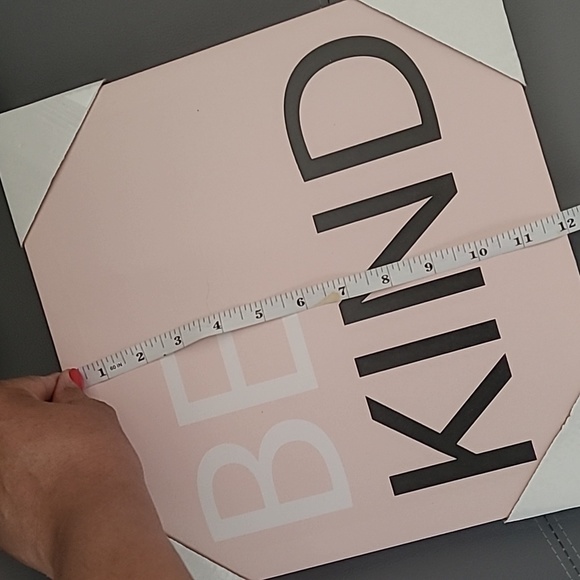 💕NWT BE KIND Wall Art💕12x12 - Picture 5 of 6